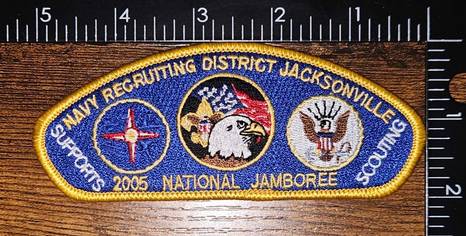 Navy Recruiting District Jacksonville 2005 National Jamboree JSP Patch