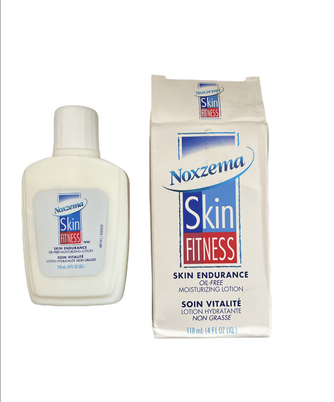 Noxzema Skin Fitness Oil Free Moisturizing Lotion Skin Endurance Vintage RARE