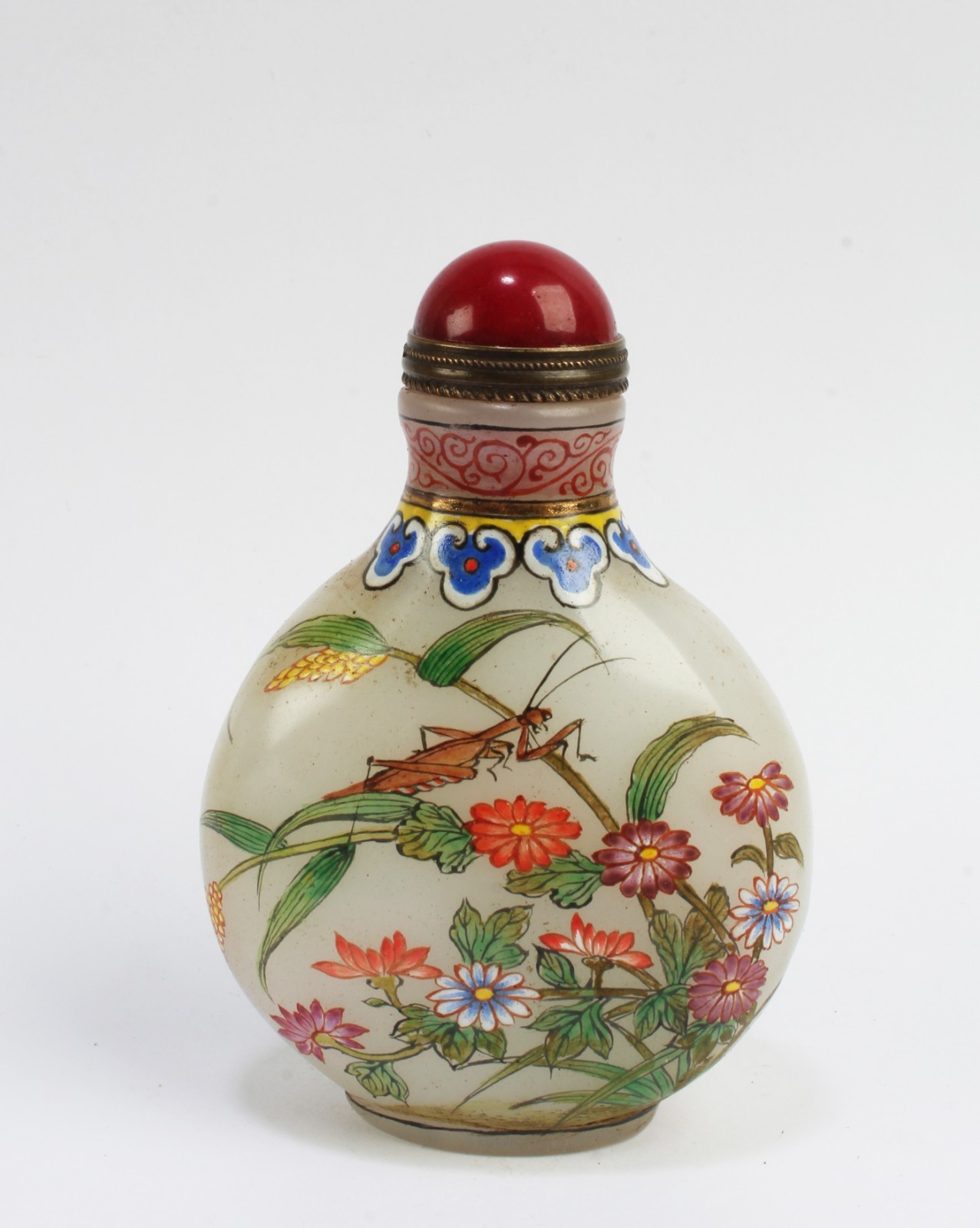 Chinese Peking Glass Snuff Bottle