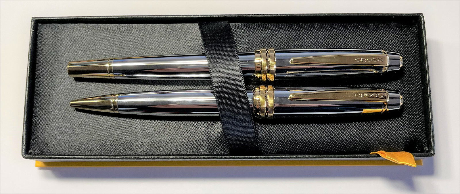 Cross Bailey Medalist Ballpoint and Roller Ball Pen Set (AT0452+0455-6)
