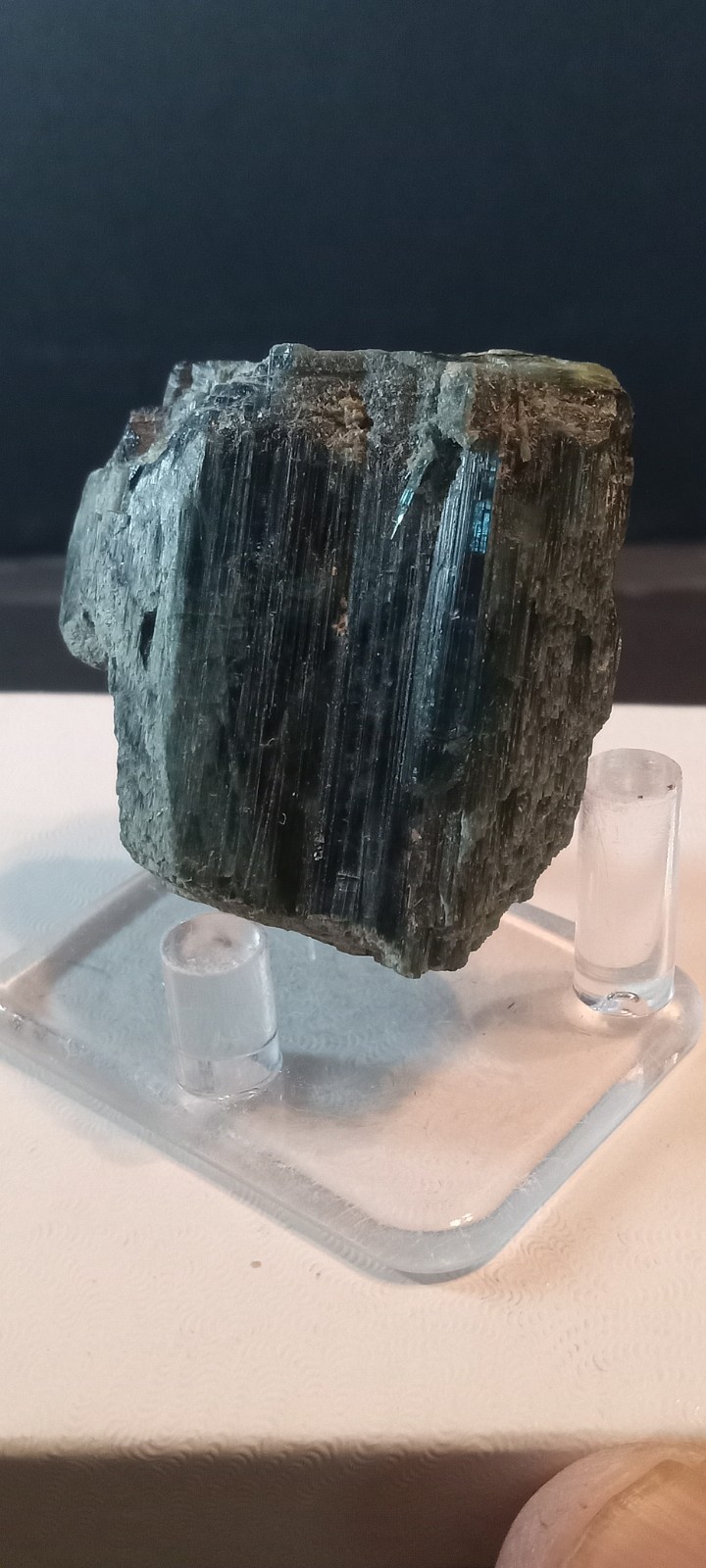 Indicolite Tourmaline From Mt. Mica, Maine 85 Grams