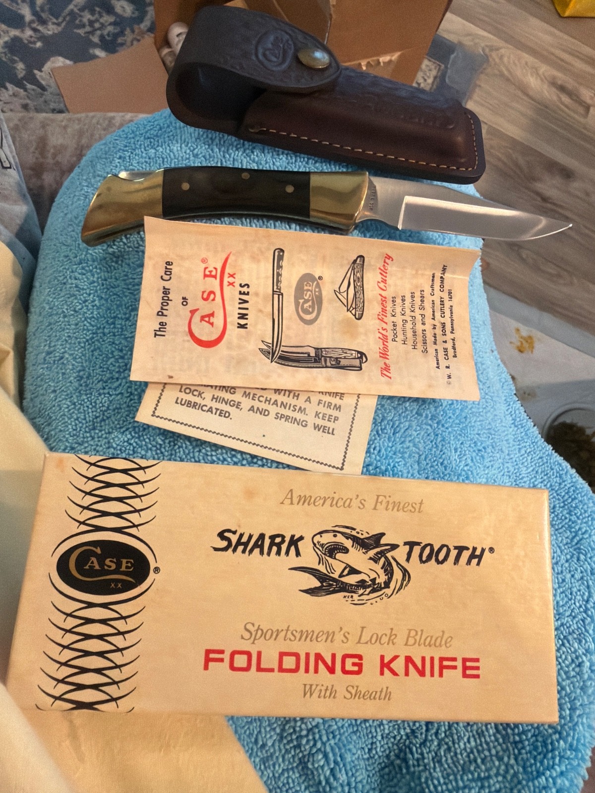 CASE XX USA 1 DOT 1979 SHARK TOOTH  LOCKBACK P197 L SSP
