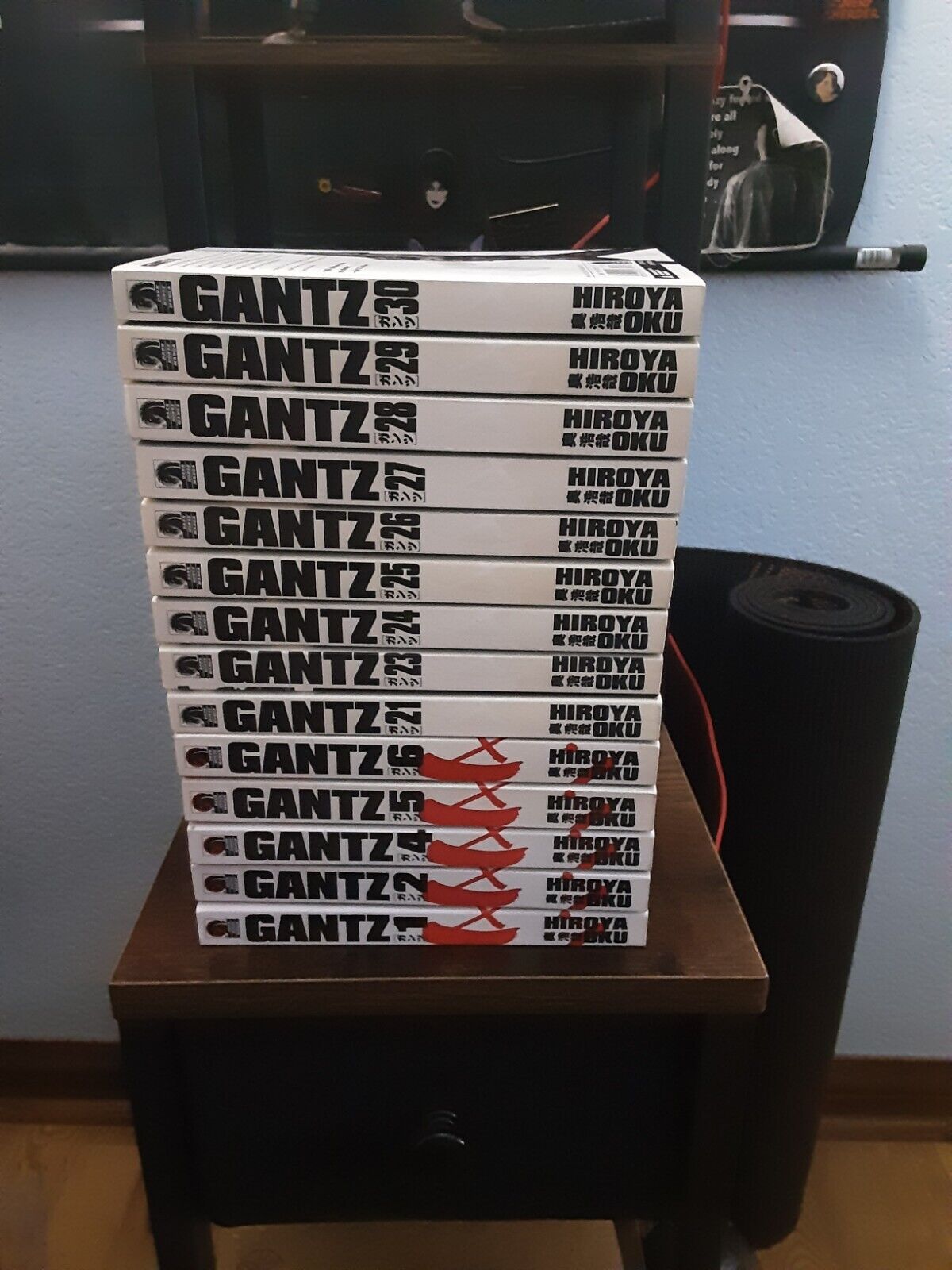 Gantz Manga Incomplete Lot ENG ( Vol. 1,2,4-6, 21, 23-30) Very Good 