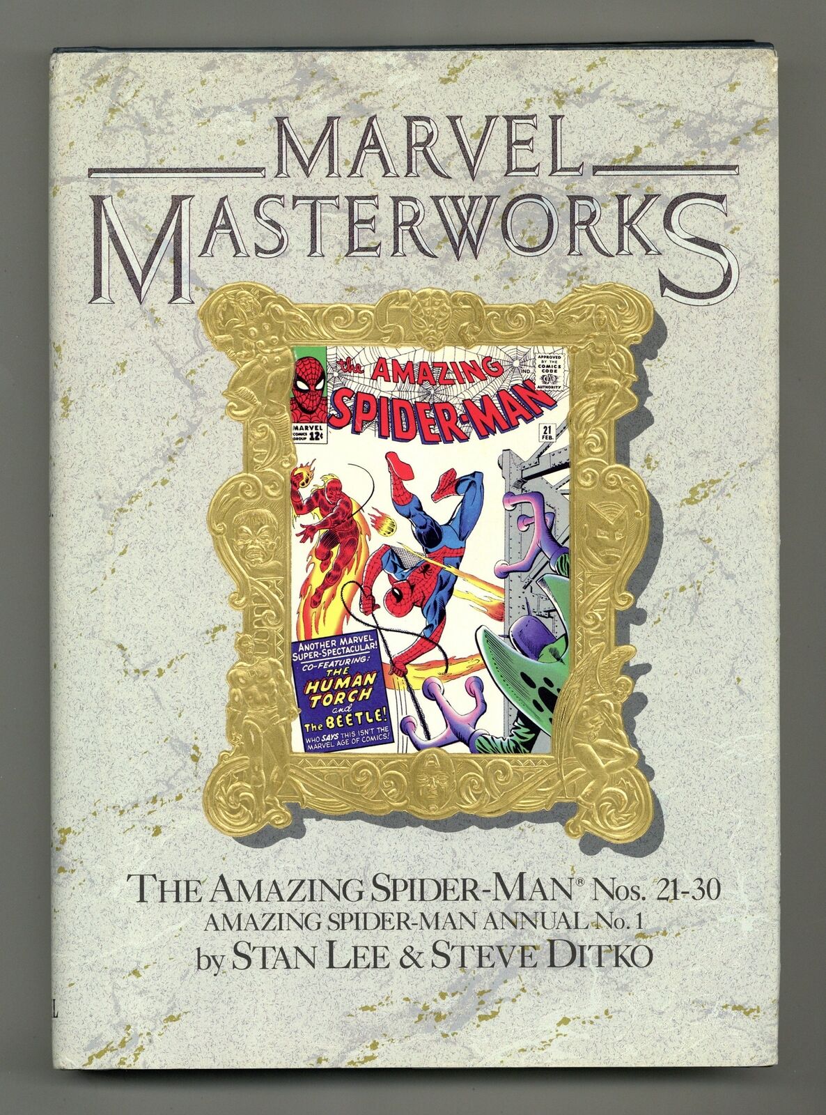 Marvel Masterworks Deluxe Library Edition HC 1st Edition #10-1ST FN/VF 7.0 1989