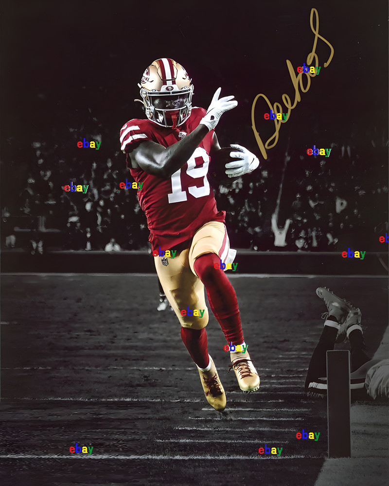 DEEBO SAMUEL SIGNED REPRINT SAN FRANCISCO 49ERS WR AUTOGRAPHED 8\ DEEBO SAMUEL SIGNED REPRINT SAN FRANCISCO 49ERS WR AUTOGRAPHED 8\