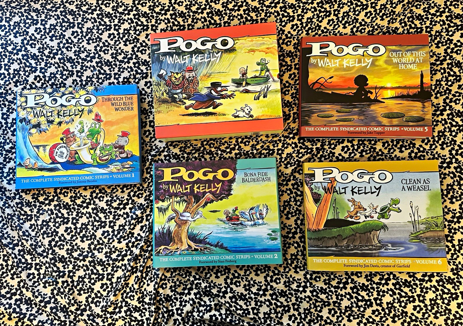 Pogo: The Complete Syndicated Comic Strips Vol 1-6 Set by Walt Kelly Pogo: The Complete Syndicated Comic Strips Vol 1-6 Set by Walt Kelly