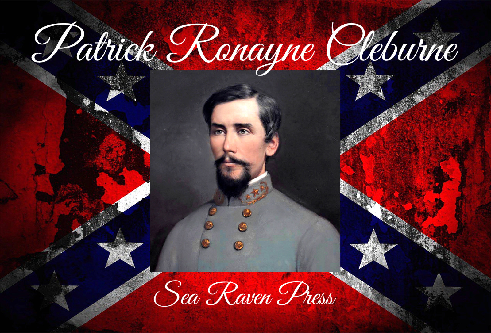 Major-General Patrick Ronayne Cleburne Original Civil War POSTCARD 4 x 6