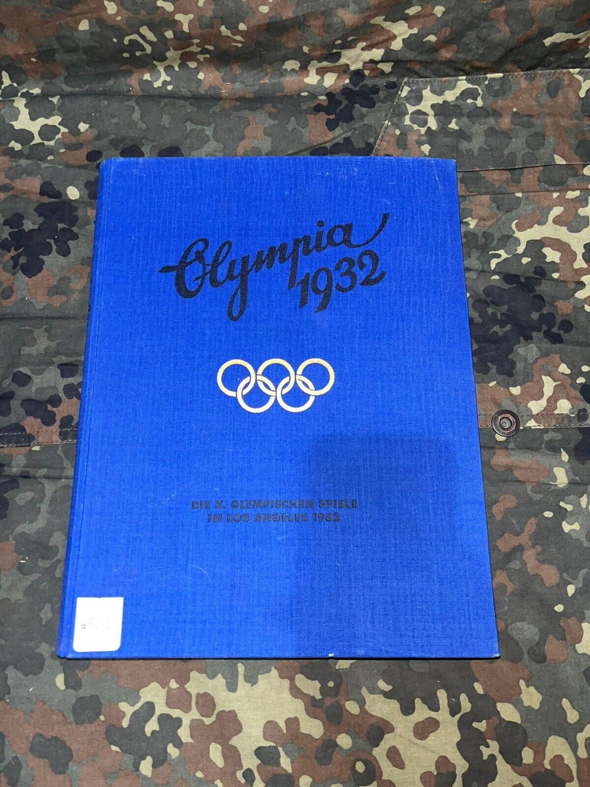 Wehrmacht WW2 Original German Olympia 1932 Olympics Book 100% Complete Mint