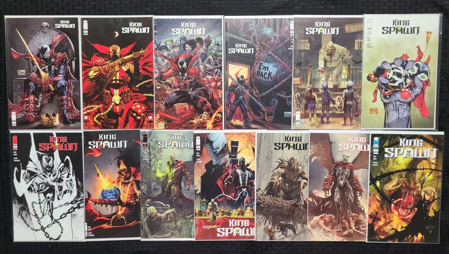 King Spawn 1 - 13 Comic Book Lot Near Mint 2021 Image Comics 13 Books