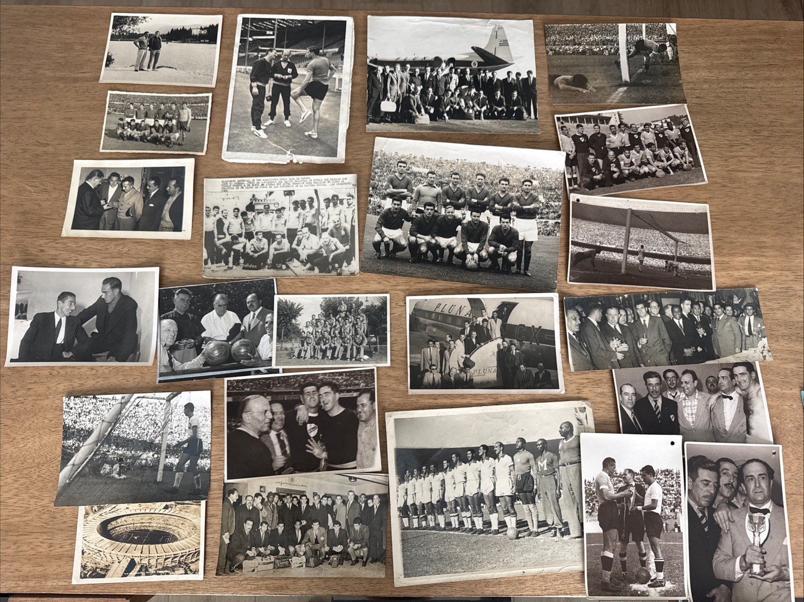 World Cup Uruguay Soccer Photo Archive Lot 1950s 1960s  Peñarol Ghiggia
