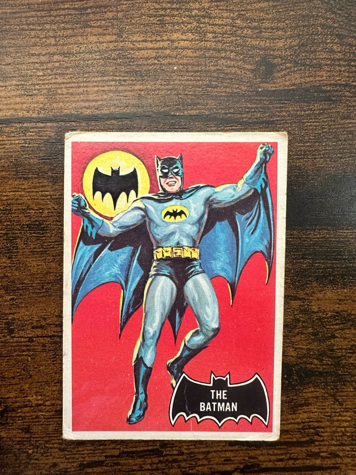 Topps 1966 The Batman #1 RC Rookie Card