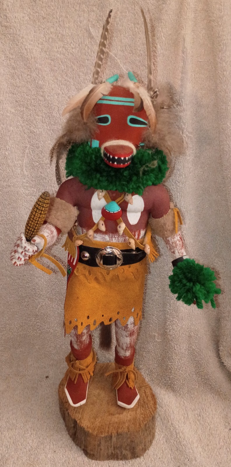 Vintage Tony Dukepoo Hopi Squirrel Kachina