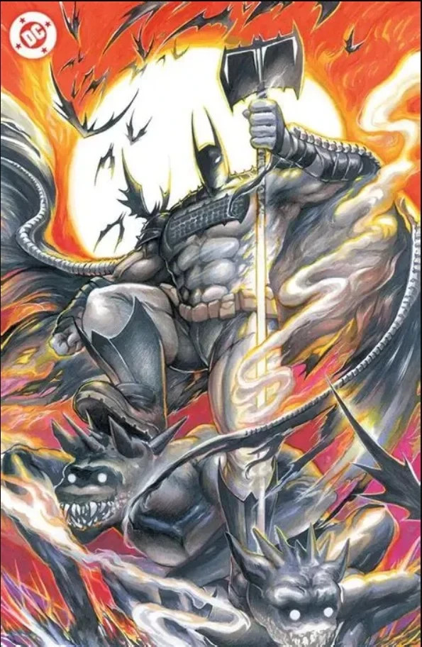 2026 ABSOLUTE BATMAN #1 RACHTA LIN PANINI MX FOIL VARIANT SPANISH LTD 100