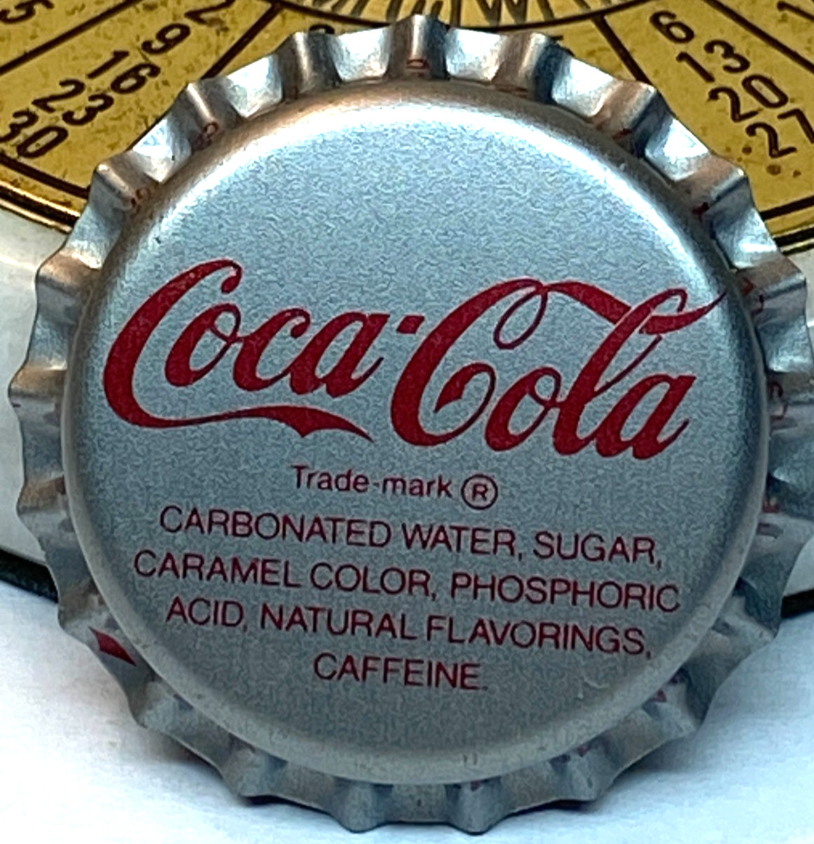 FREE SHIPPING Vintage CAMPBELLSVILLE KY COCA COLA NEW Bottle CAP Plastic Lined
