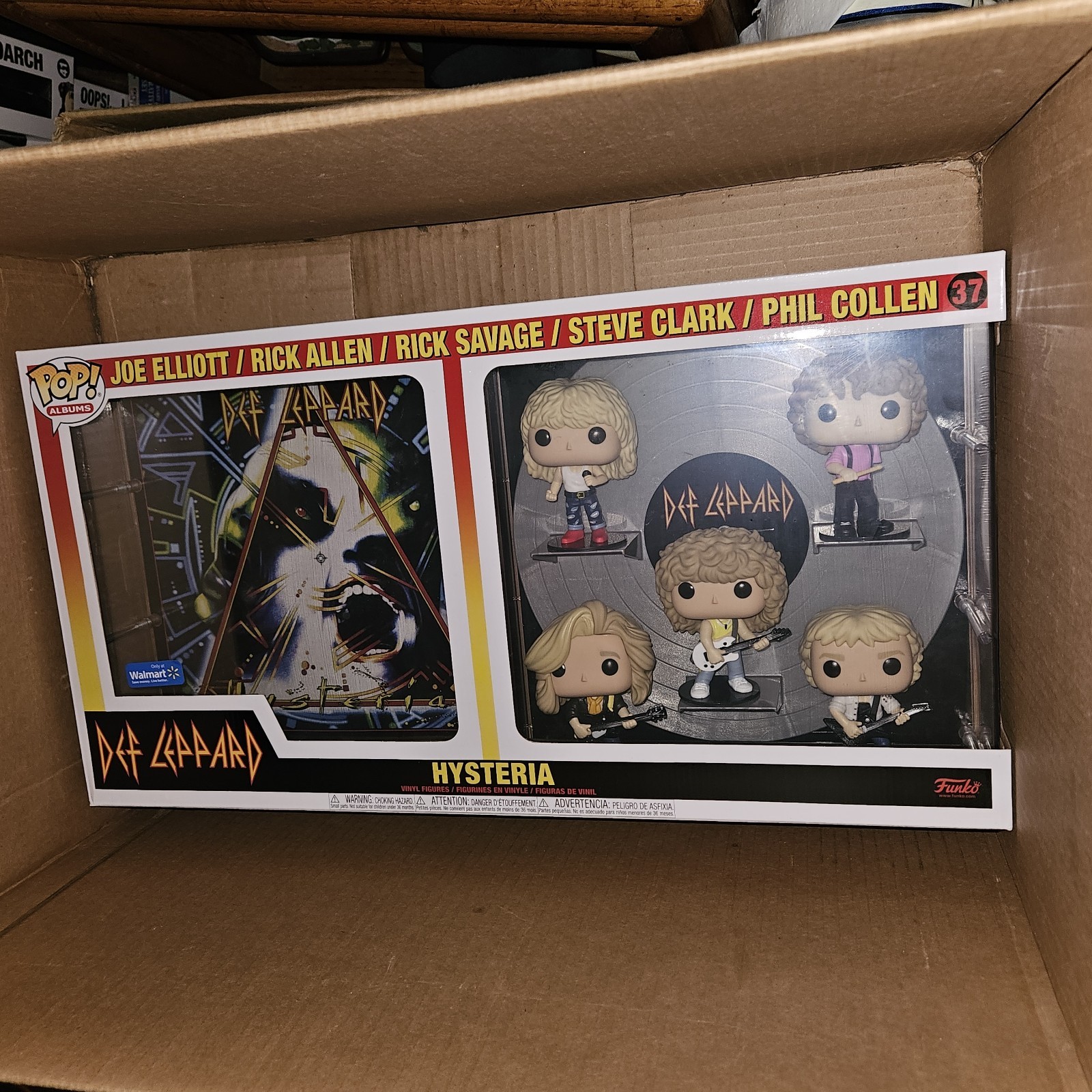Funko Pop Albums: Def Leppard Hysteria - Walmart (Exclusive) #37 Great Conditio Funko Pop Albums: Def Leppard Hysteria - Walmart (Exclusive) #37 Great Conditio
