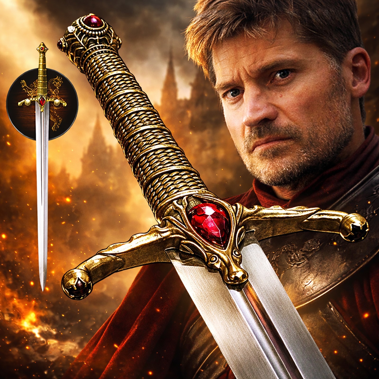 Widows Wail Sword Replica GOT Fantasy Display Sword Game of Thrones Replica