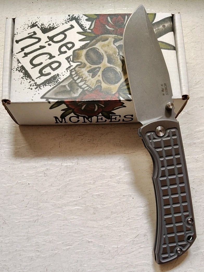 New McNees Knives Gen 2 PM Mac2 3.5