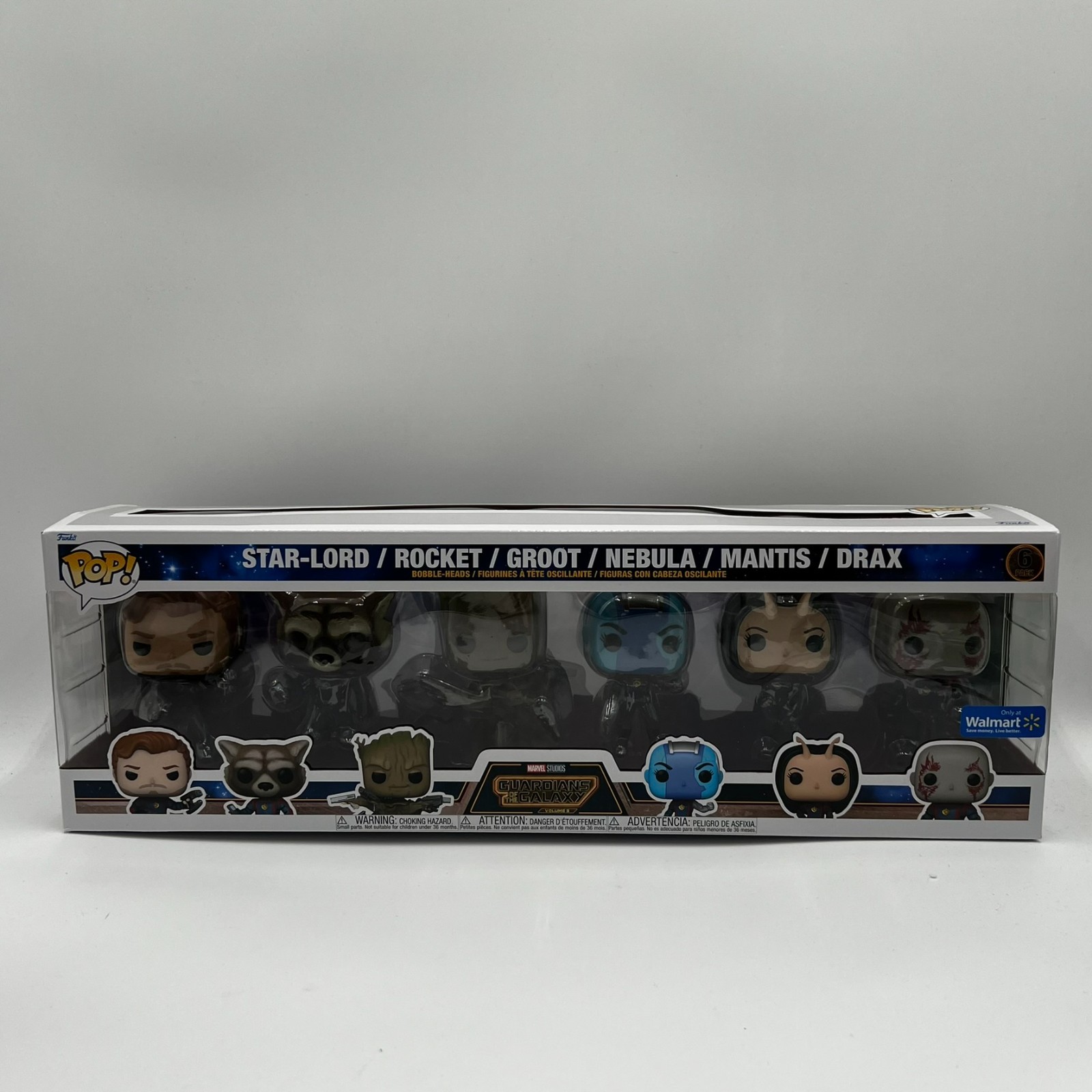 6 Funko Pops Guardian Galaxy Star-Lord, Rocket, Griot, Nebula, Mantis,Drax NIB 6 Funko Pops Guardian Galaxy Star-Lord, Rocket, Griot, Nebula, Mantis,Drax NIB