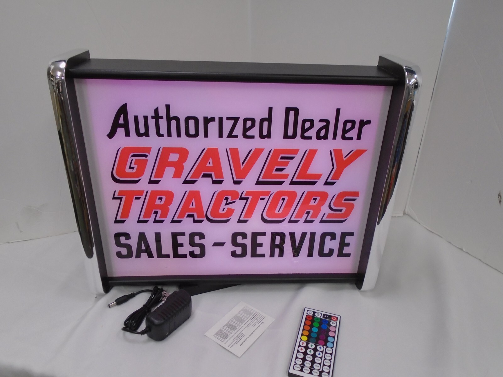 Gravely Tractors Sales LED Display lighted sign lightbox Wall hanging Light Gravely Tractors Sales LED Display lighted sign lightbox Wall hanging Light