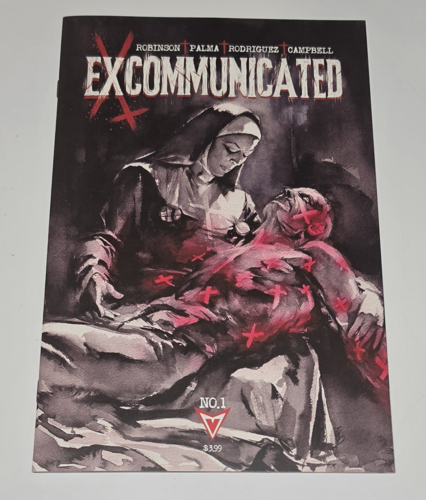Excommunicated #1 Variant 1 in 30 by Ito 2026 Vault Comics Jeremy Robinson