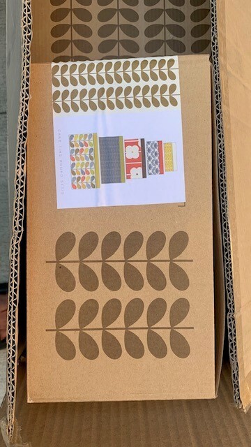 Orla Kiely set 5 cake tin rounds Orla Kiely set 5 cake tin rounds