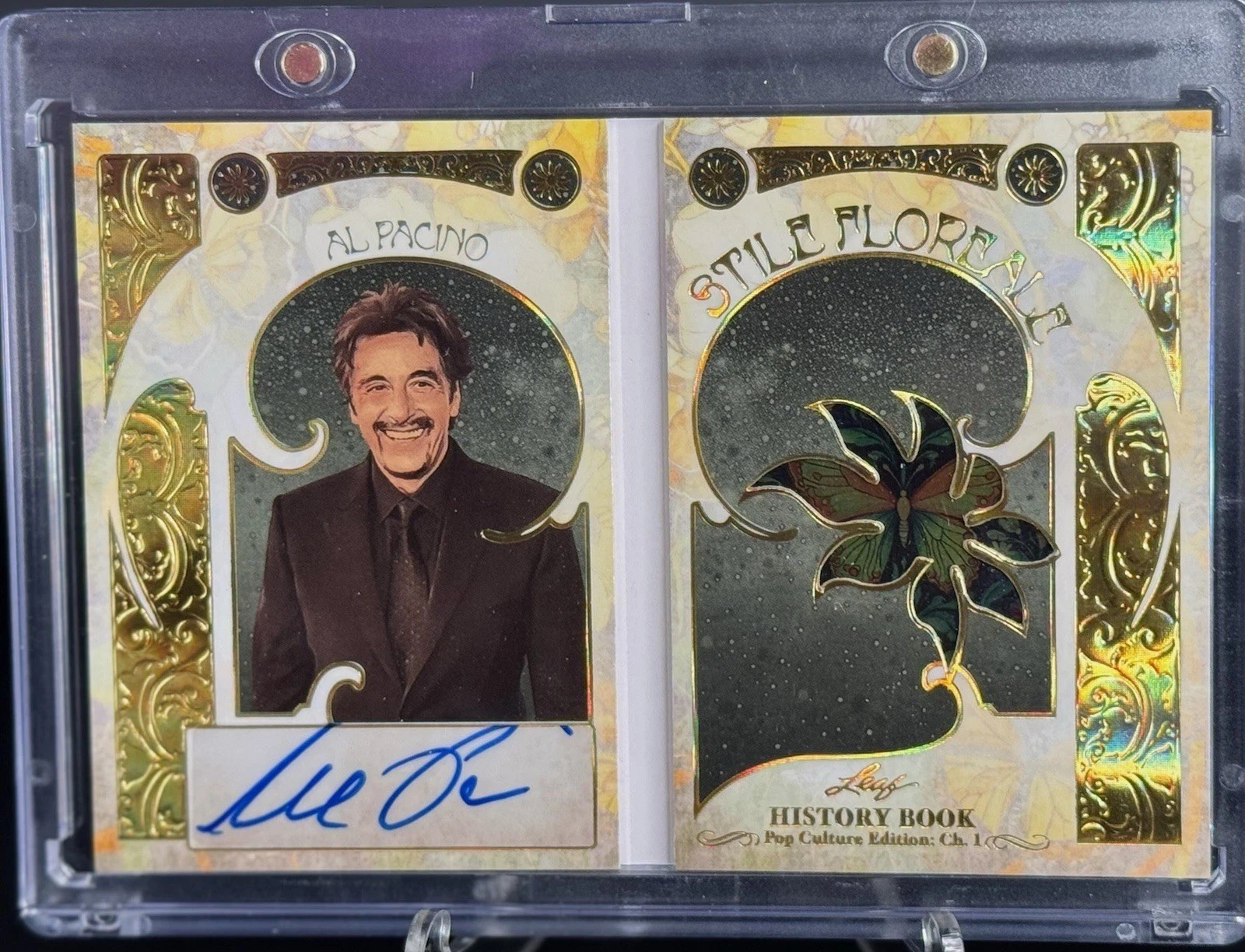 2024 Leaf History Book Pop Culture AL PACINO Auto # 1/1 GOLD Booklet Signed 🔥 2024 Leaf History Book Pop Culture AL PACINO Auto # 1/1 GOLD Booklet Signed 🔥
