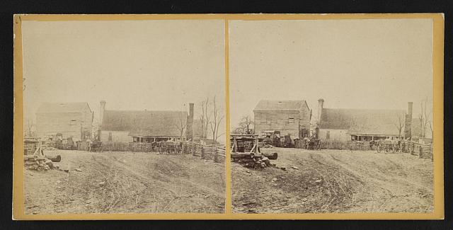 Todd\'s Tavern, at junction of Brock and Piney Branch roads (Wildernes Old Photo