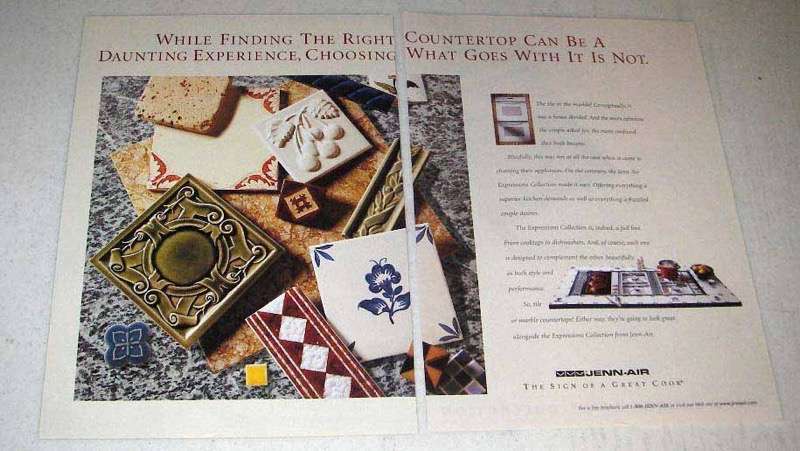 1998 Jenn-Air Appliances Ad - Finding Right Countertop 1998 Jenn-Air Appliances Ad - Finding Right Countertop