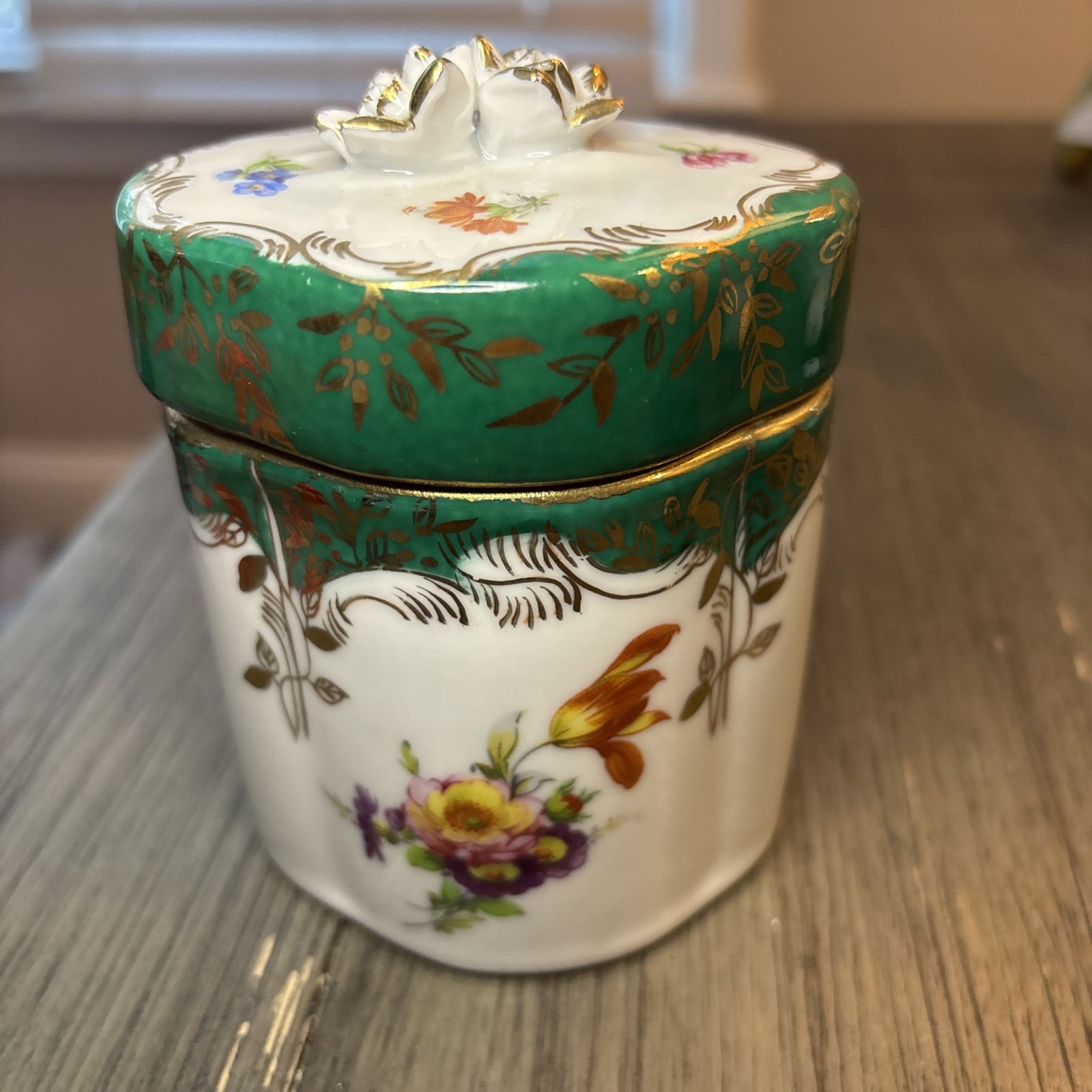 Heirloom By Toyo-Small Floral Canister