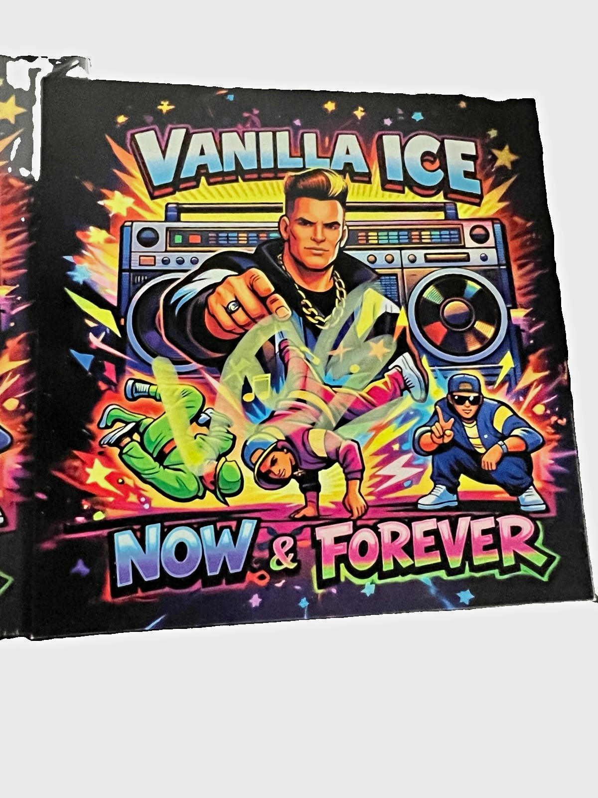Vanilla Ice Now & Forever EP CD autographed /signed insert TalkShopLive