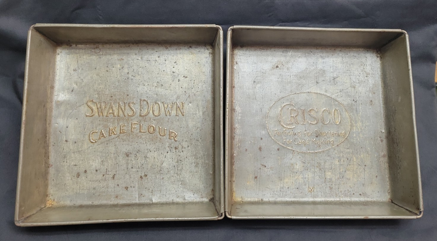 Vintage Swans Down Cake Flour & Crisco Shortening 8\