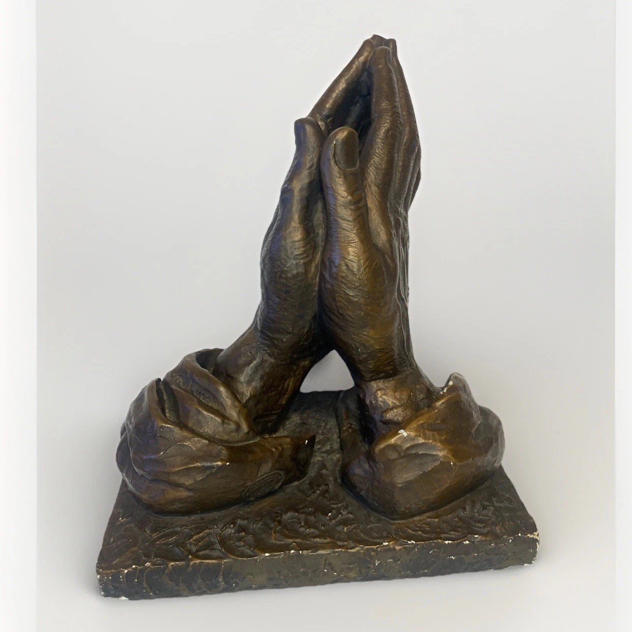 VTG Marwal Sculpture Sculpture Albrecht Durer Praying Hands Chalkware Art 11x9 VTG Marwal Sculpture Sculpture Albrecht Durer Praying Hands Chalkware Art 11x9