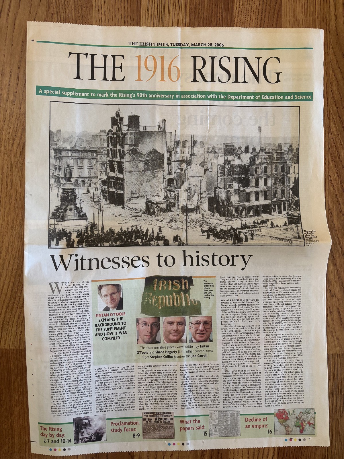 THE IRISH TIMES - APRIL  7,  1966 - 1916 RISING SUPPLEMENT