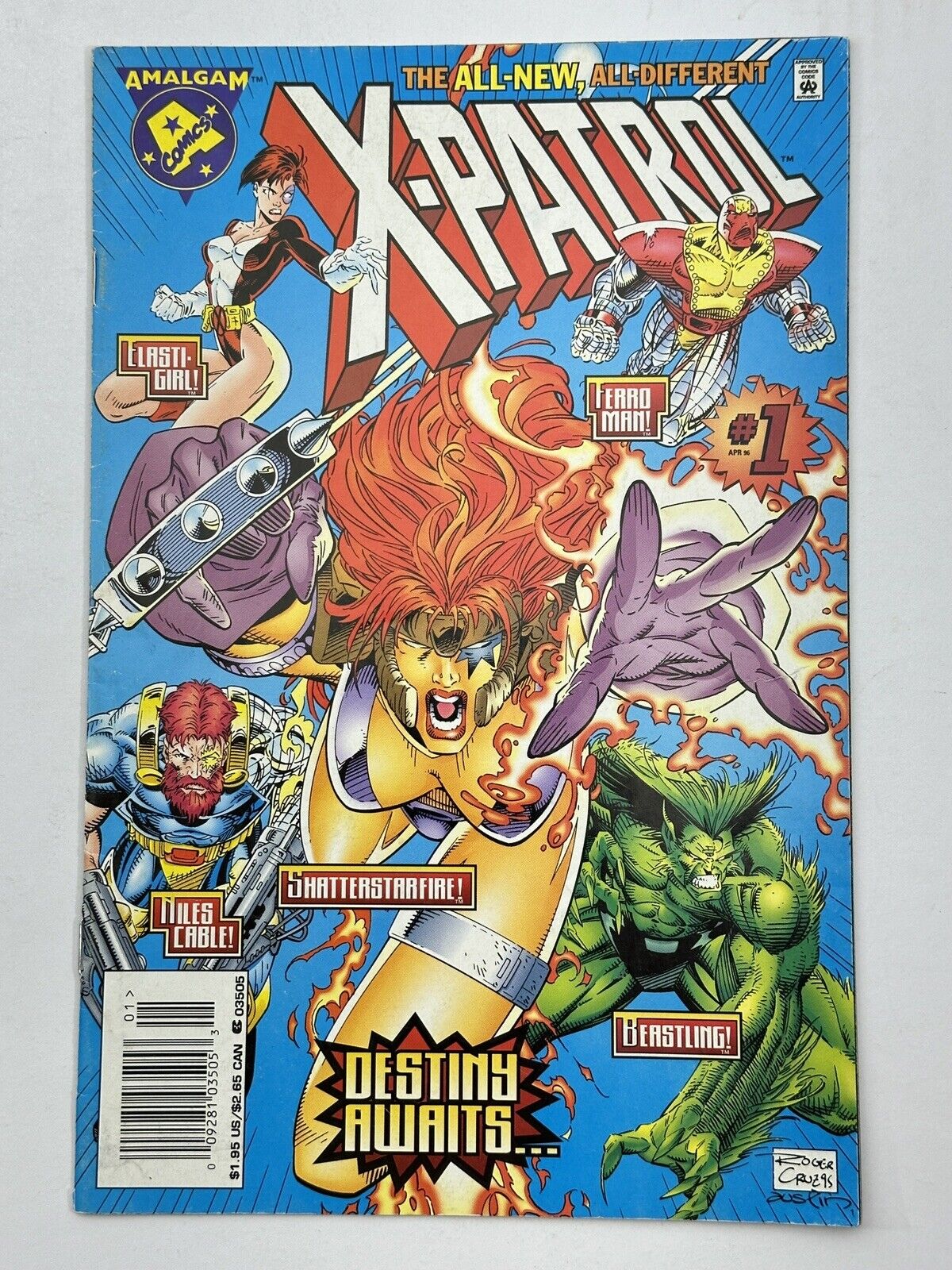 Amalgam Comics - X-Patrol #1 - Apr 1996 - Doomed - VG/F
