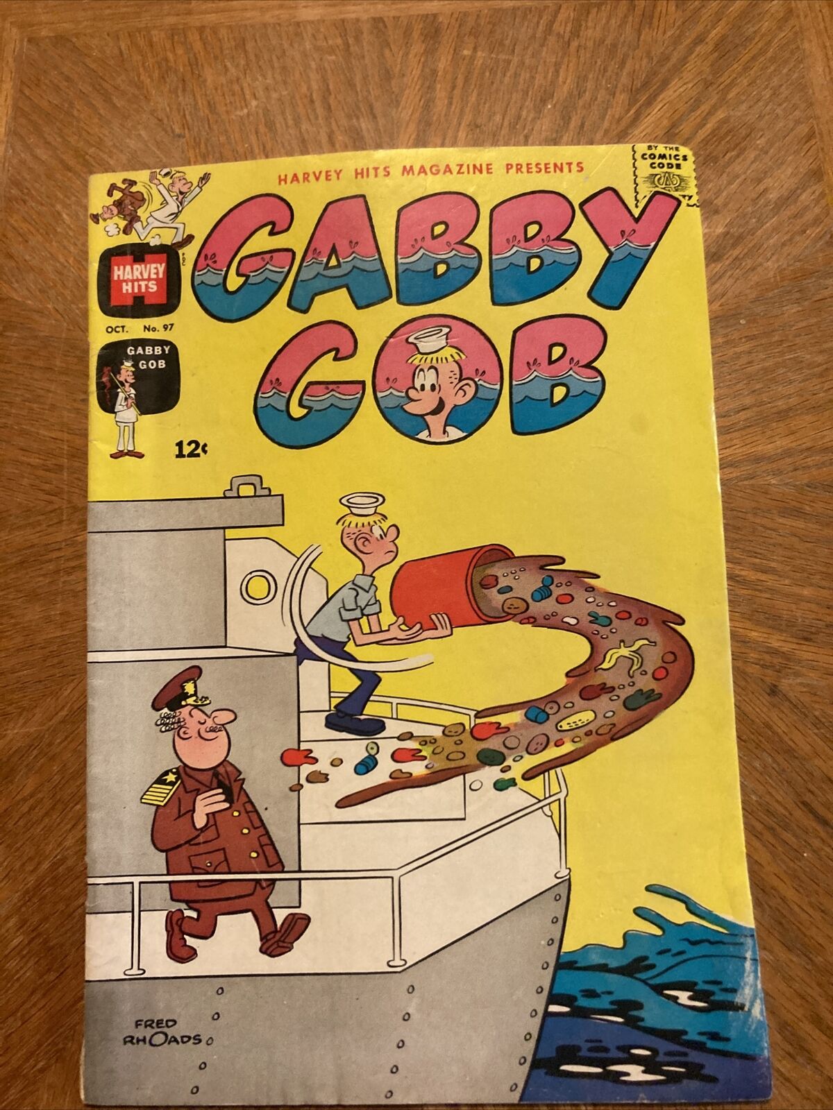 Gabby Gob Harvey Hits Comics #97 1965