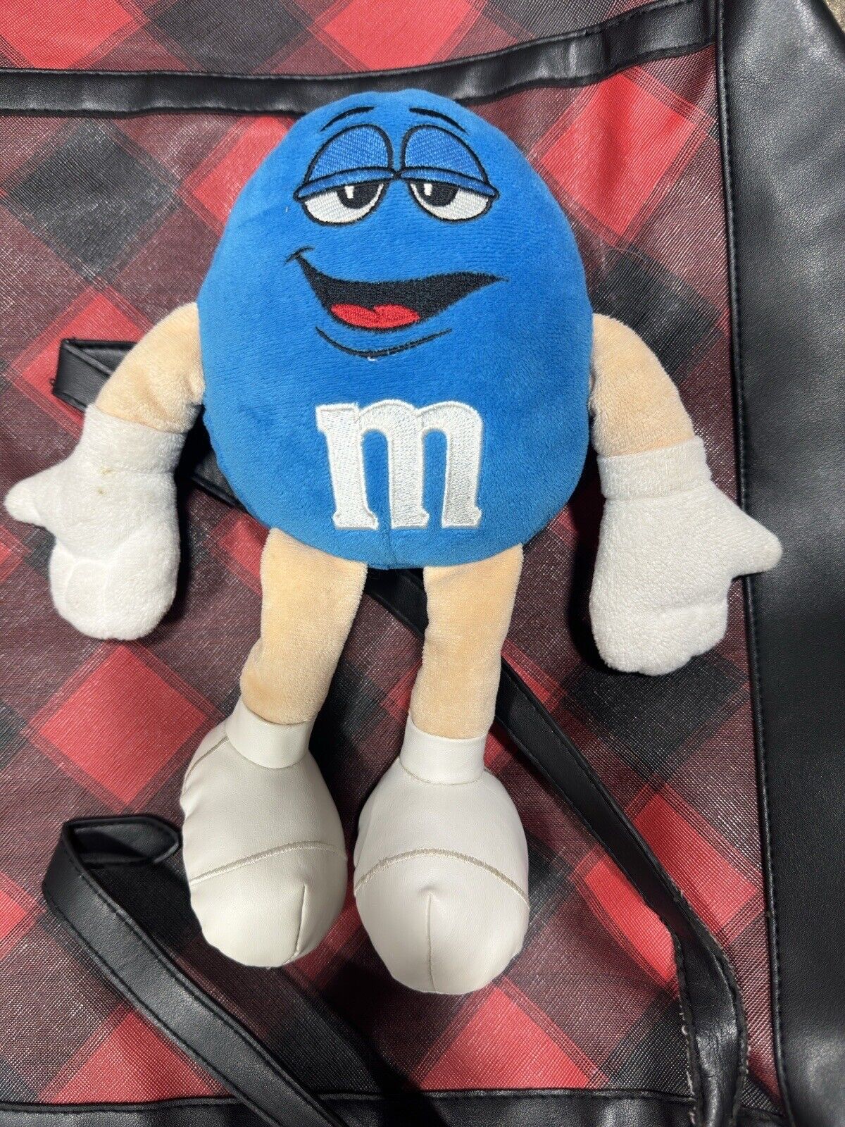 M&M Blue Character Stuffed Doll Mini Plush Soft Stuffed Animal New