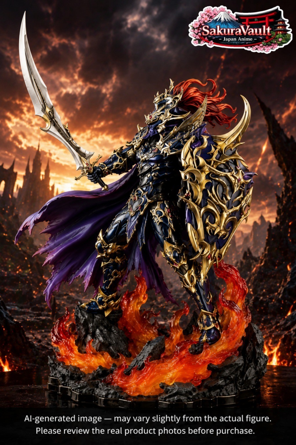 Yu-Gi-Oh Black Luster Soldier ART WORKS MONSTERS MegaHouse Figure