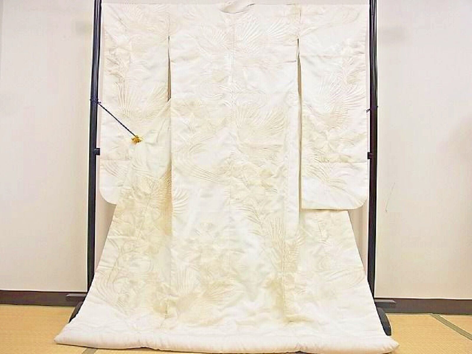 Japanese Kimono Uchikake  Wedding Pure Silk japan 1515