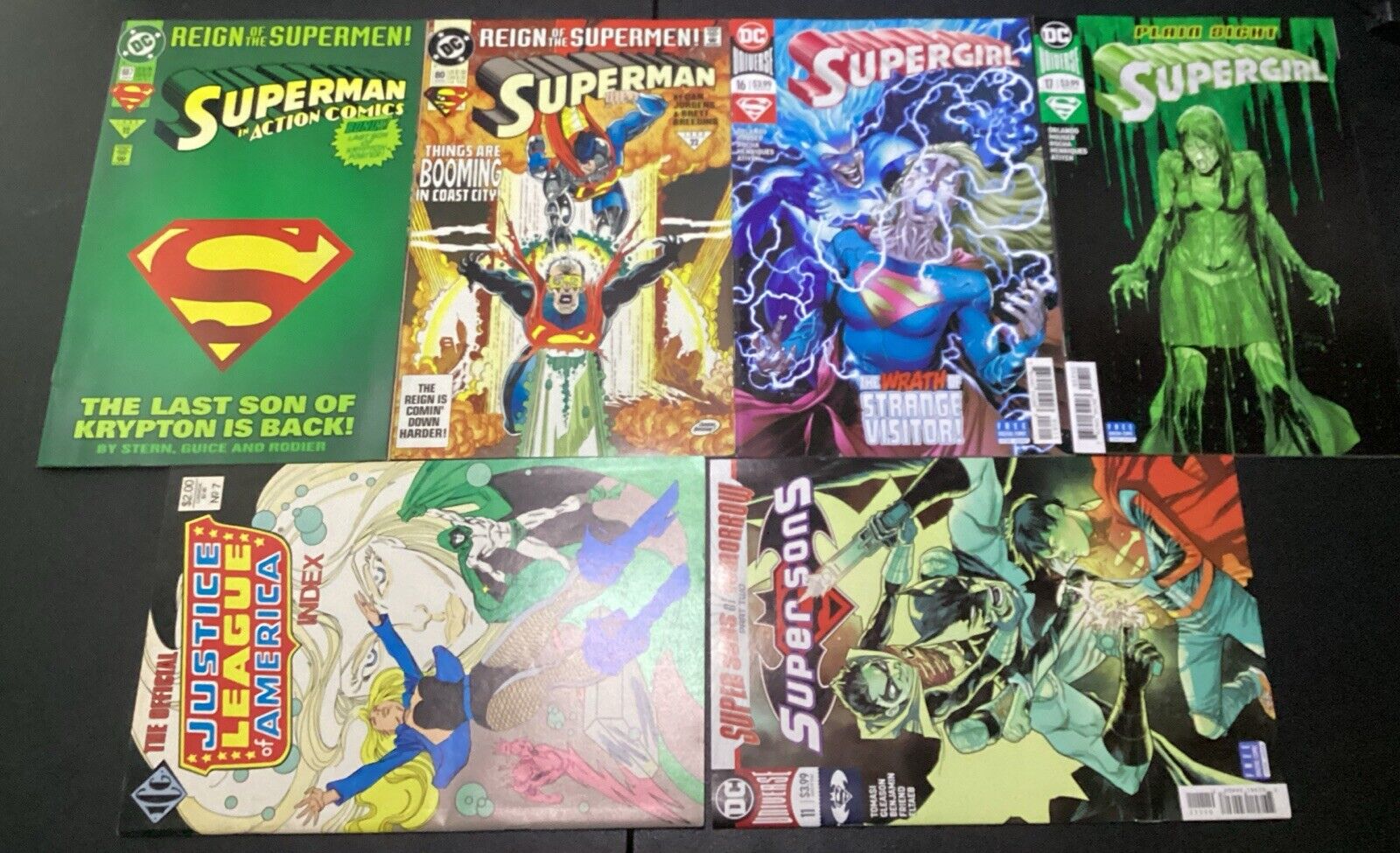 DC Universe Comic Book Lot Of 6 - Including Vintage - Good Condition