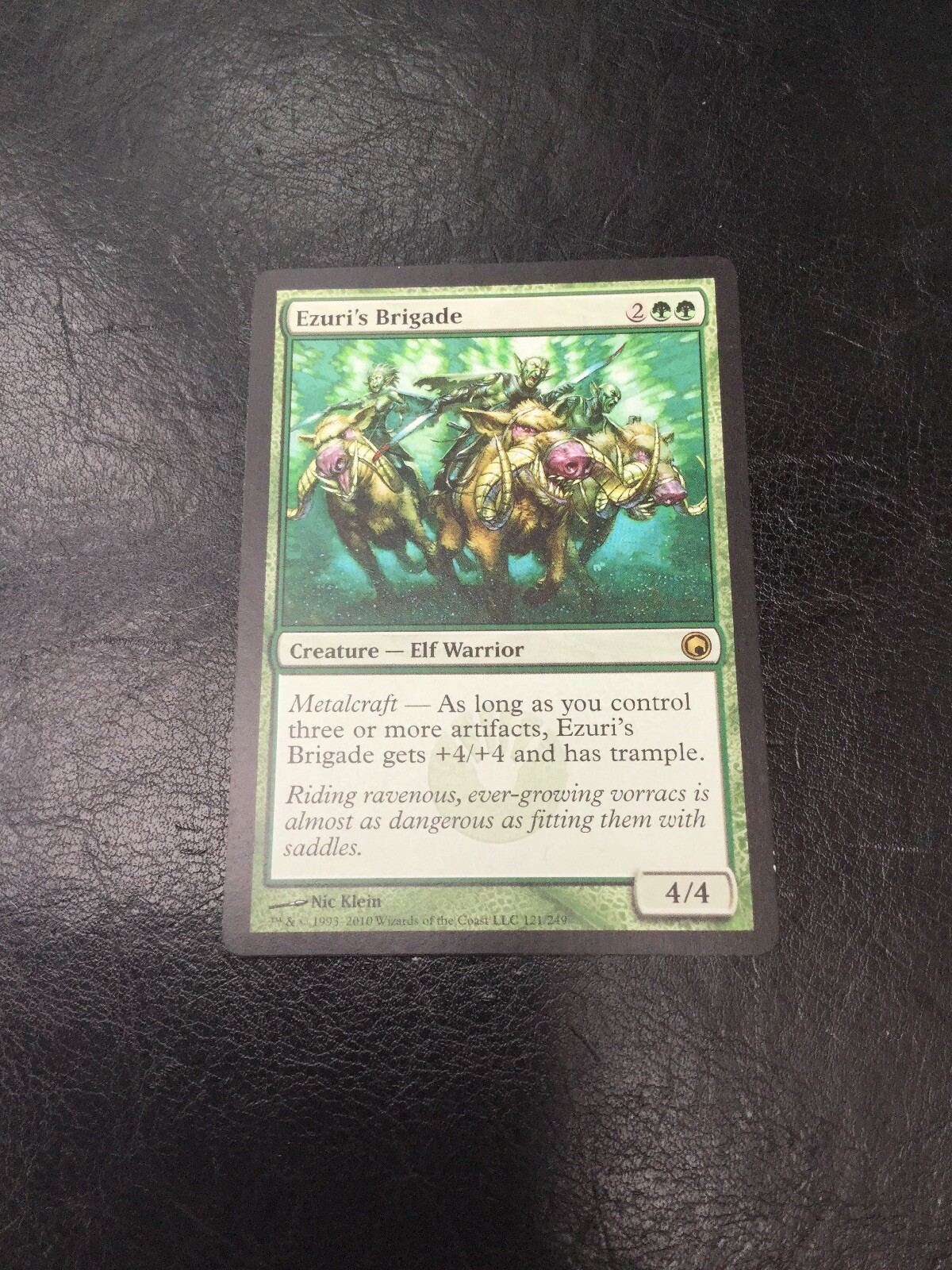 MTG - Scars Of Mirrodin - 1x Ezuri\'s Brigade NM