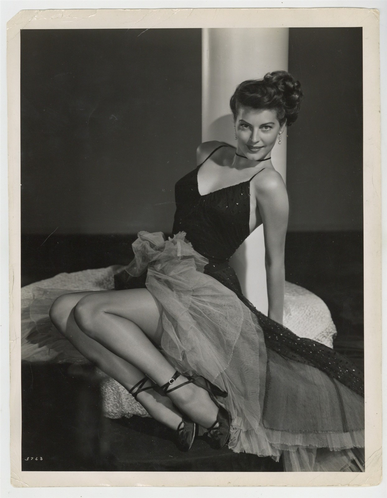Ava Gardner 1952 Glamour Portrait 11x14 Virgil Apger Actress Pinup Photo L339