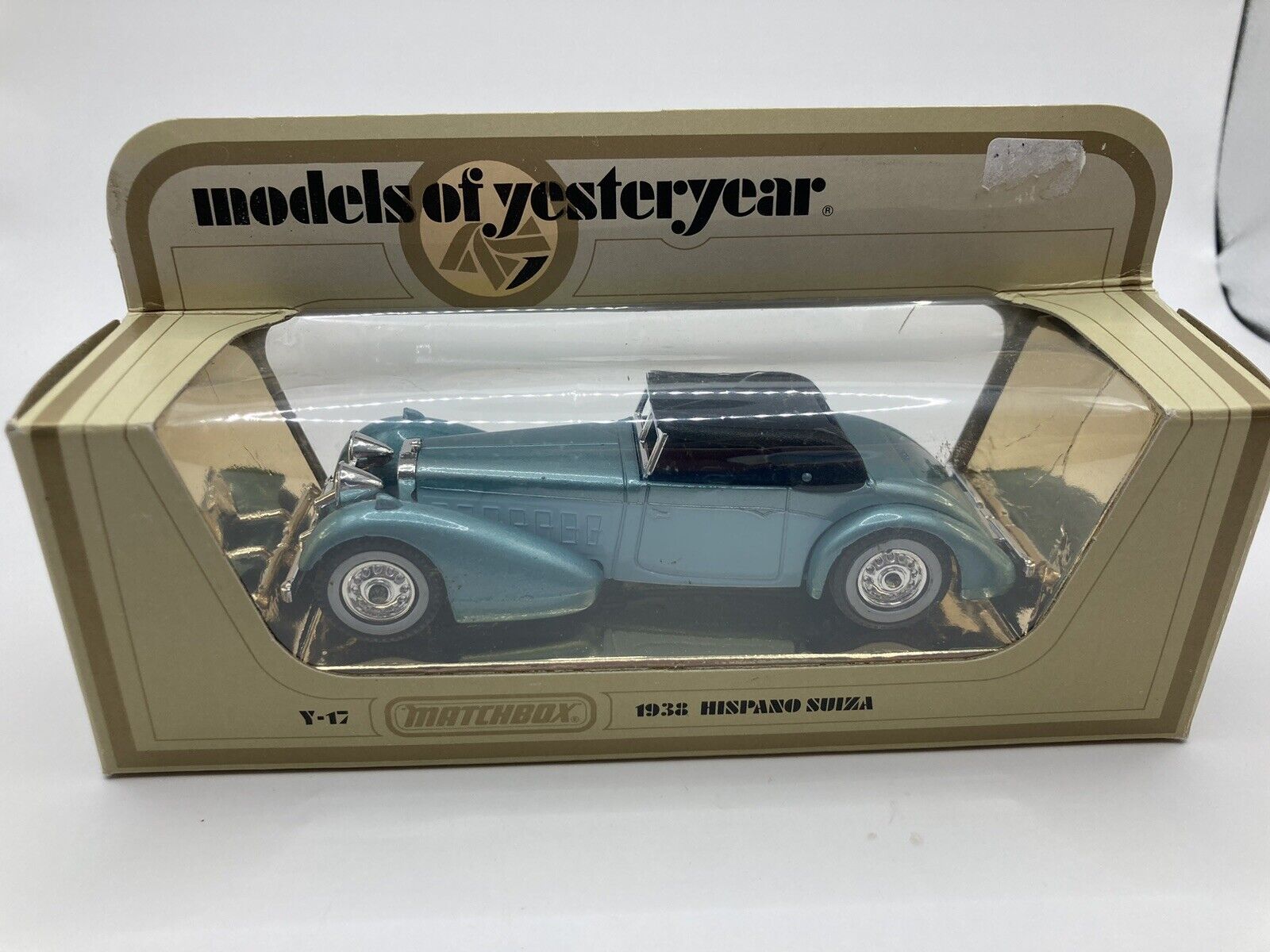 Vintage 1978 Matchbox Models of Yesteryear 1938 Hispano Suiza Y-17 Boxed 48:1