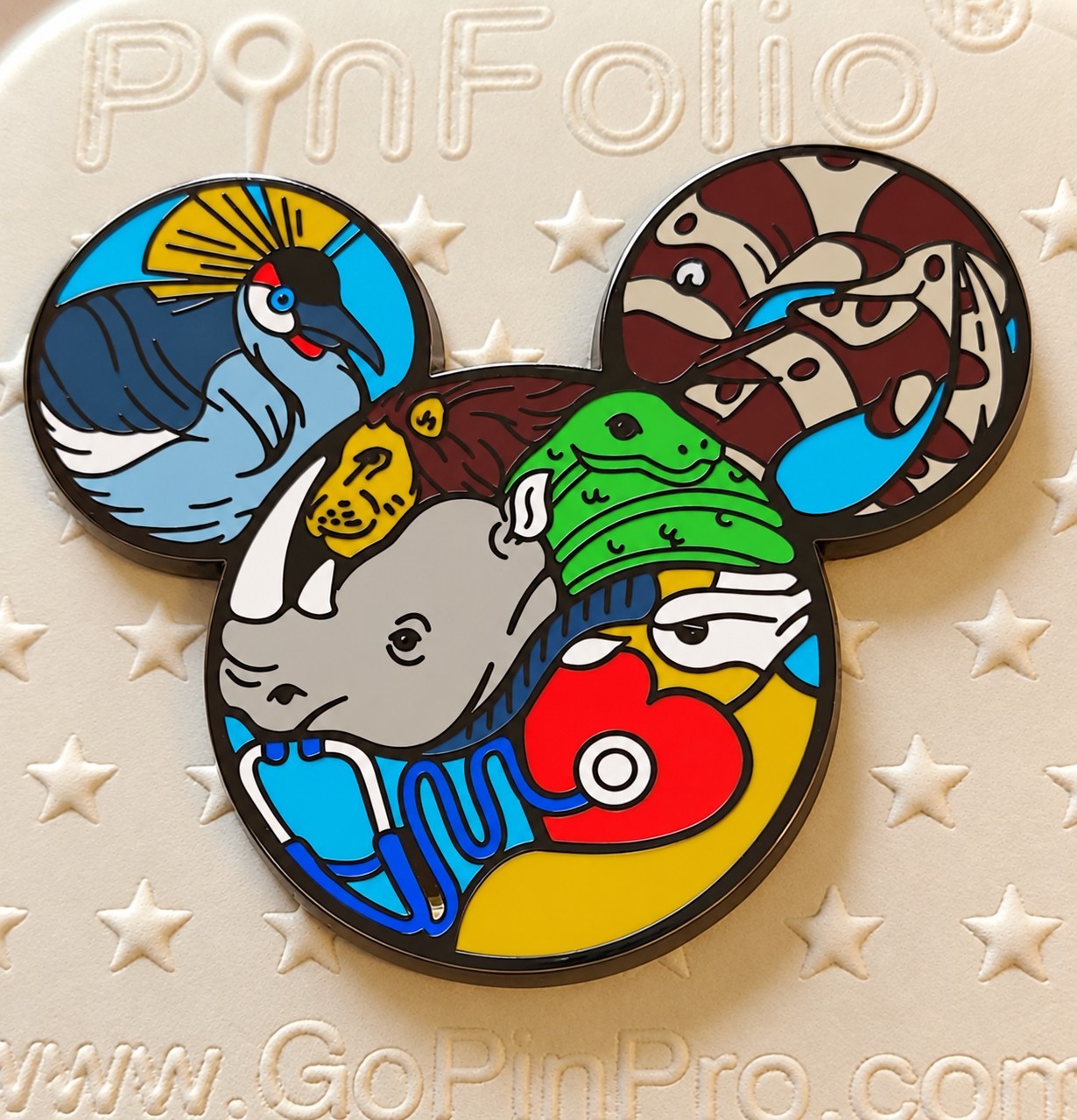 Animal Kingdom Department of Animal Health  Disney Pin 