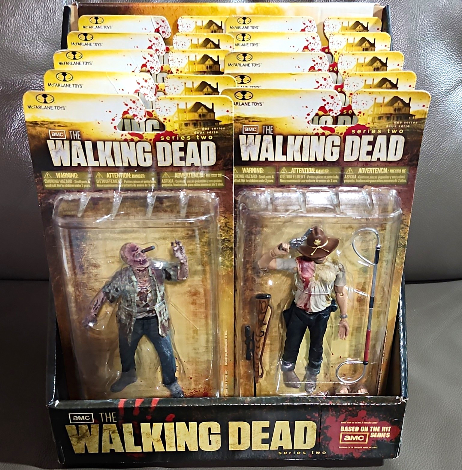 McFarlane Toys The Walking Dead Series 2 WITH Rare Store Display McFarlane Toys The Walking Dead Series 2 WITH Rare Store Display