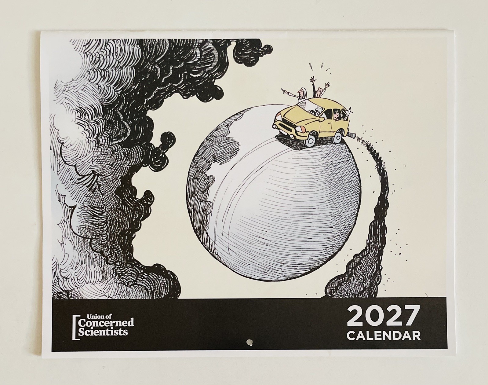 Union of Concerned Scientists 2027 Wall Calendar 