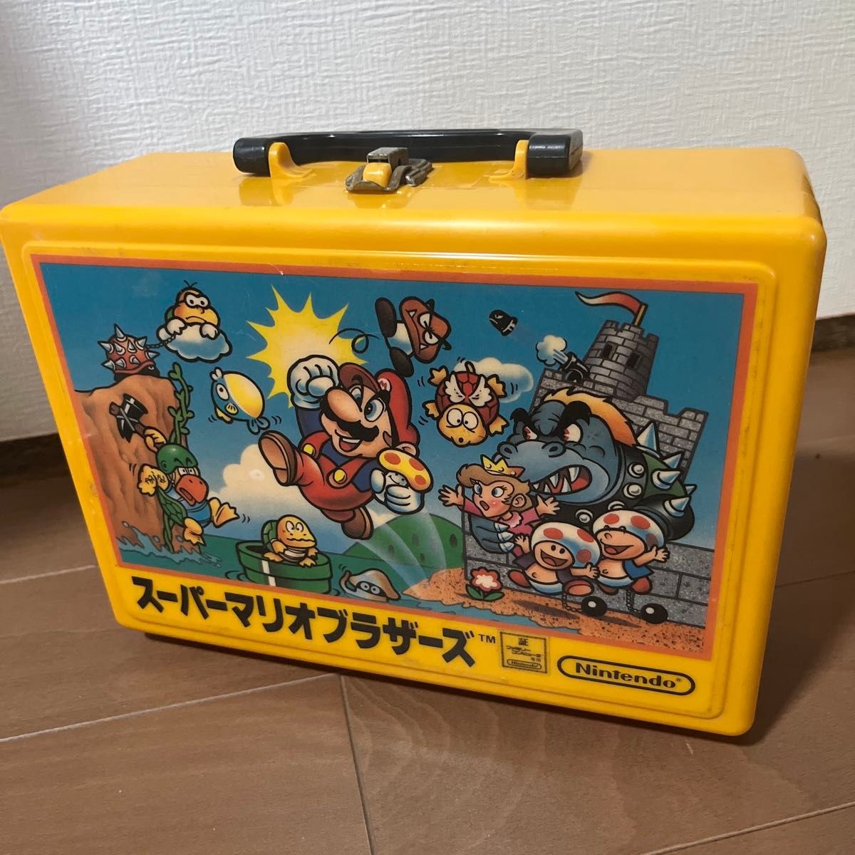 Super Mario Bros Carry Case Storage Box Nintendo Famicom Rare Japan Super Mario Bros Carry Case Storage Box Nintendo Famicom Rare Japan