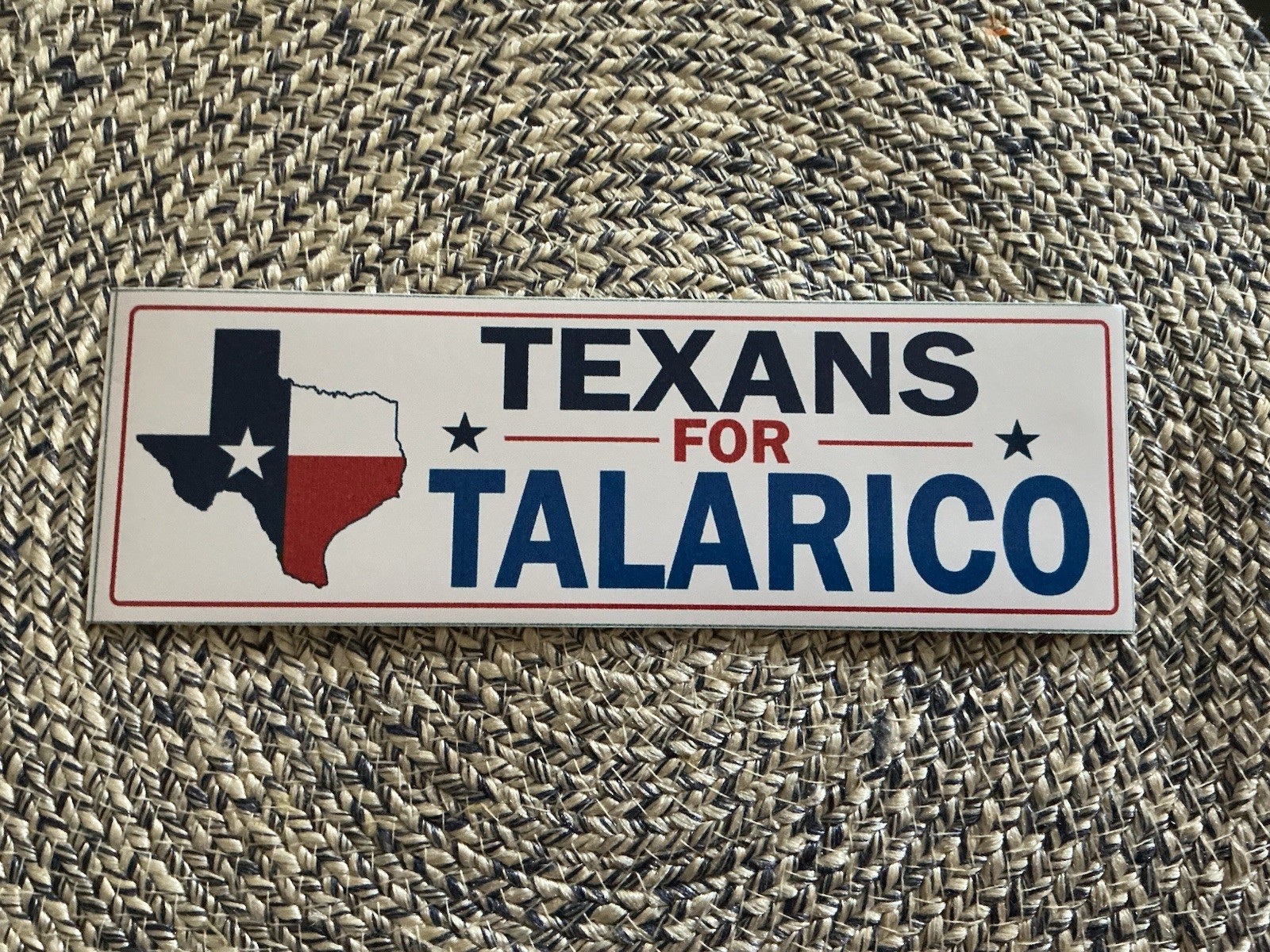 Talarico Texas Sticker Large 3x9
