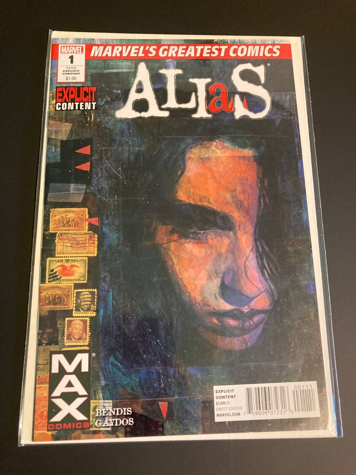 Alias #1 (Marvel Max Comics; 2001) 1st Appearance Jessica Jones