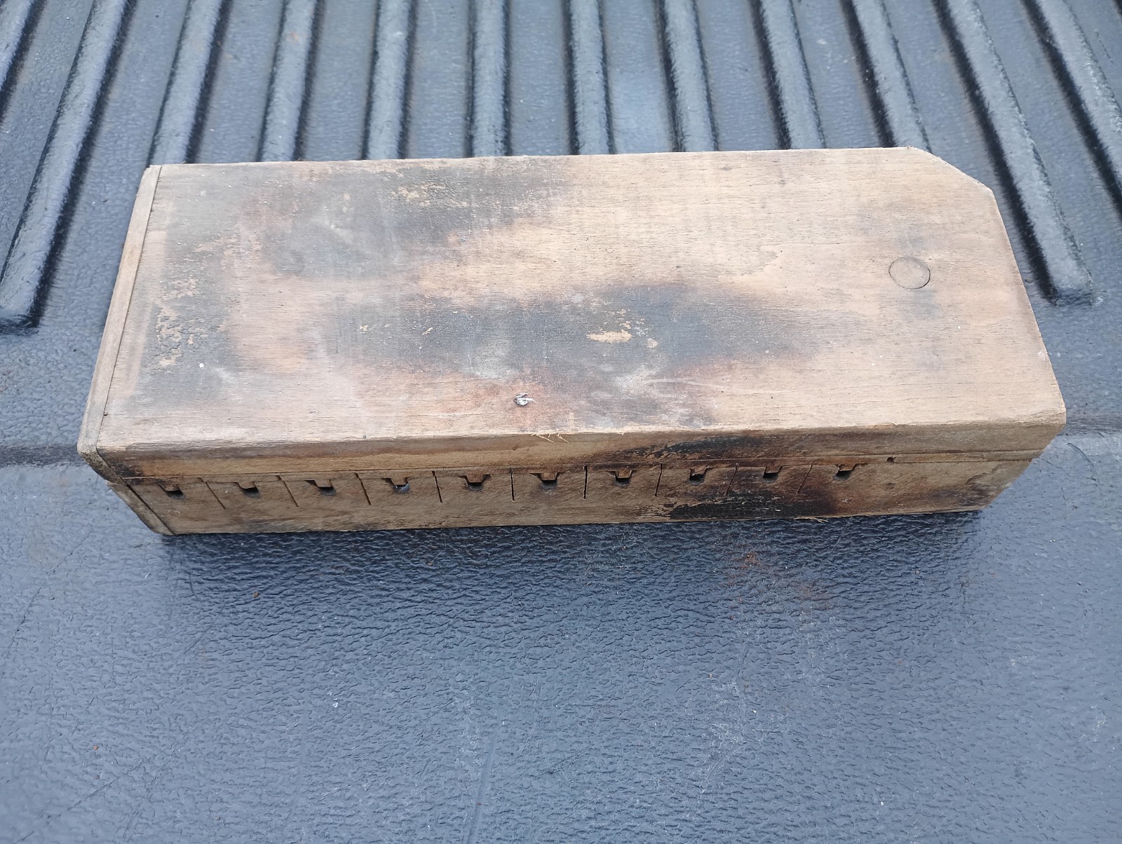 Antique Miller Wood Cigar Press Mold 10 Count Tobacciana Primitive Antique Miller Wood Cigar Press Mold 10 Count Tobacciana Primitive