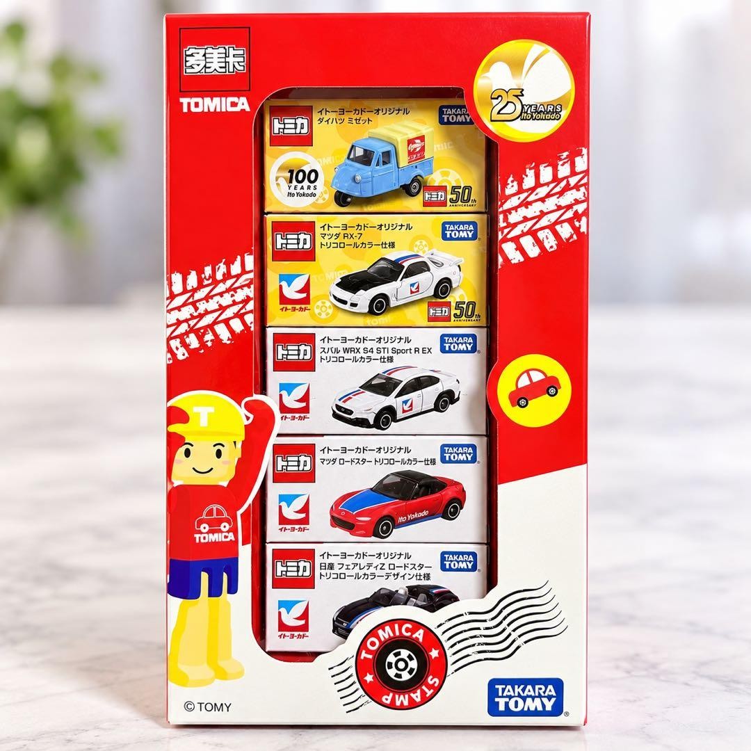 TOMICA Ito Yokado Original 5 Car Set Diecast Toy Collectible Limited